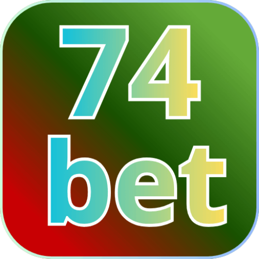 Imagem promocional da 74BET mostrando a plataforma e suas vantagens